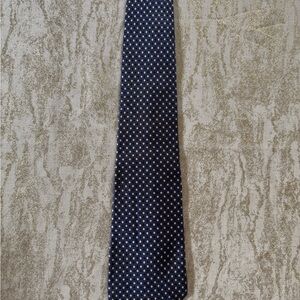 Vintage Polo by Ralph Lauren Navy and White Dot Tie